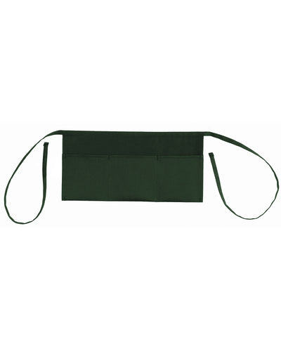 W3 Poly/Cotton Twill Waist Apron - Forest