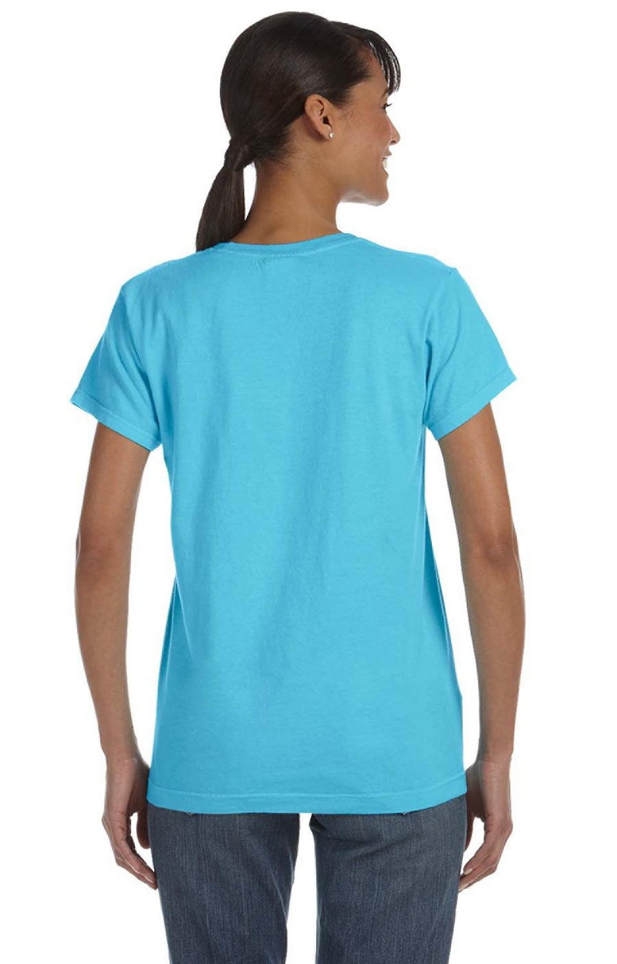 Women's Midweight RS T-Shirt - Lagoon Blue