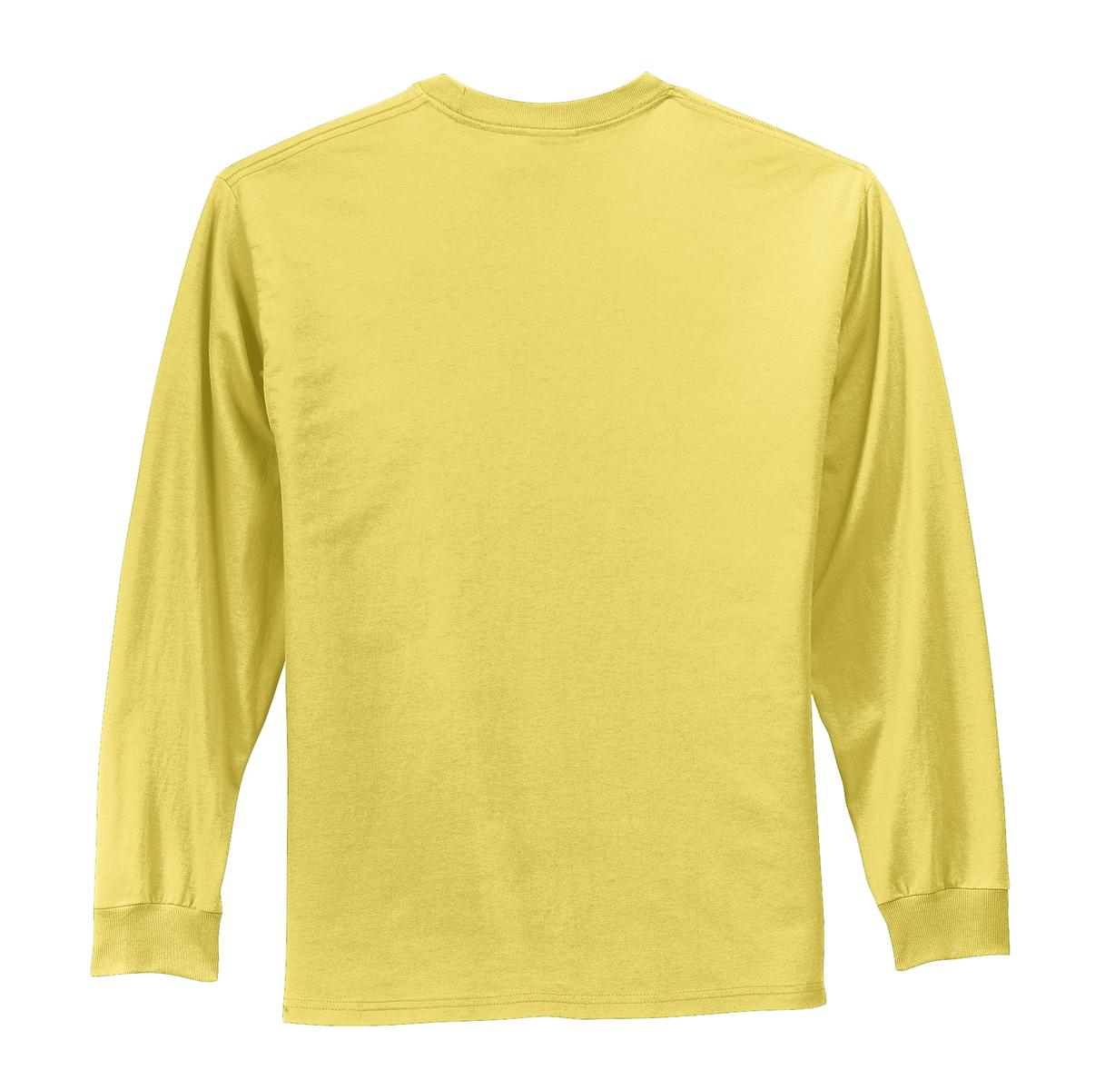 Unisex Tall Long Sleeve Essential Tee - Yellow