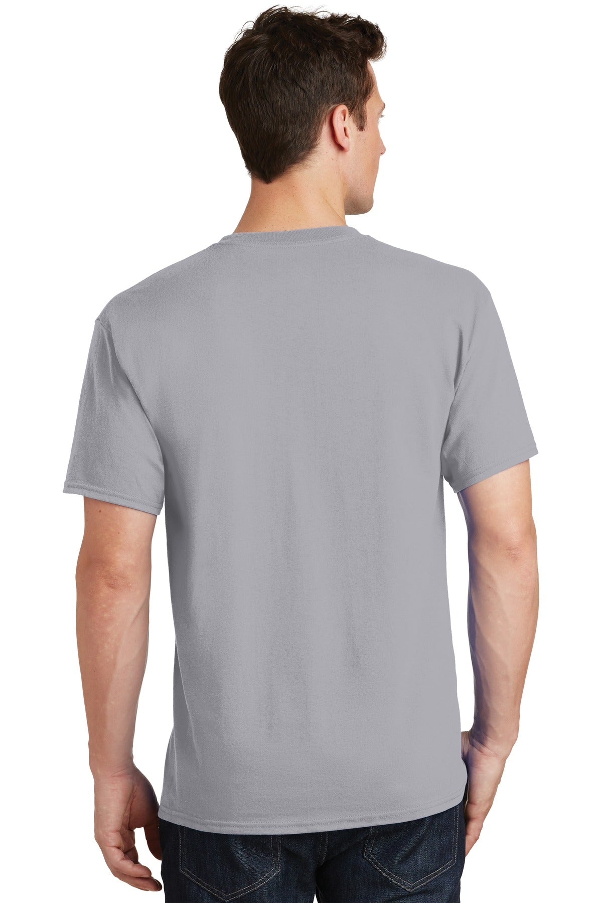 Unisex Core Cotton Tee - Silver