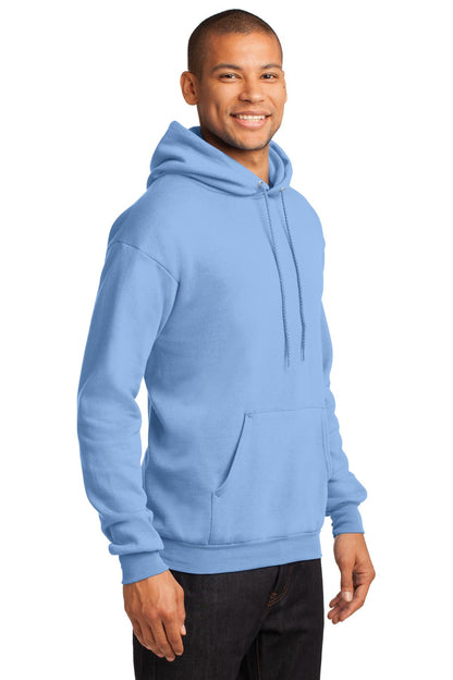 Unisex Core Fleece Pullover Hoodie - Light Blue