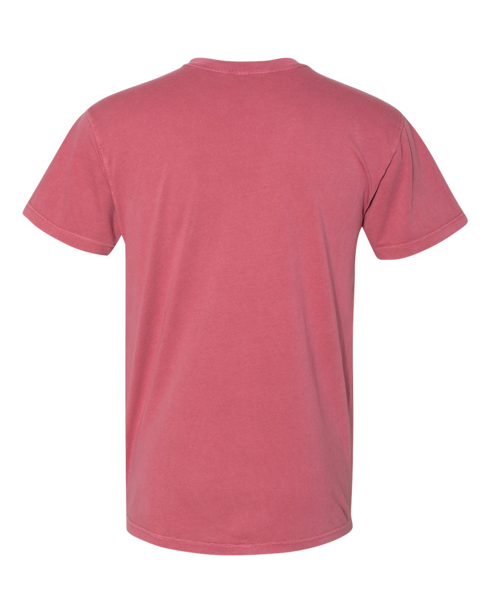 Unisex Inspired Dye Crew with Pocket - Smoked Paprika