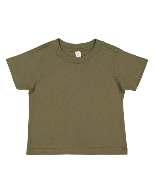 Infant Fine Jersey T-Shirt - Military Green