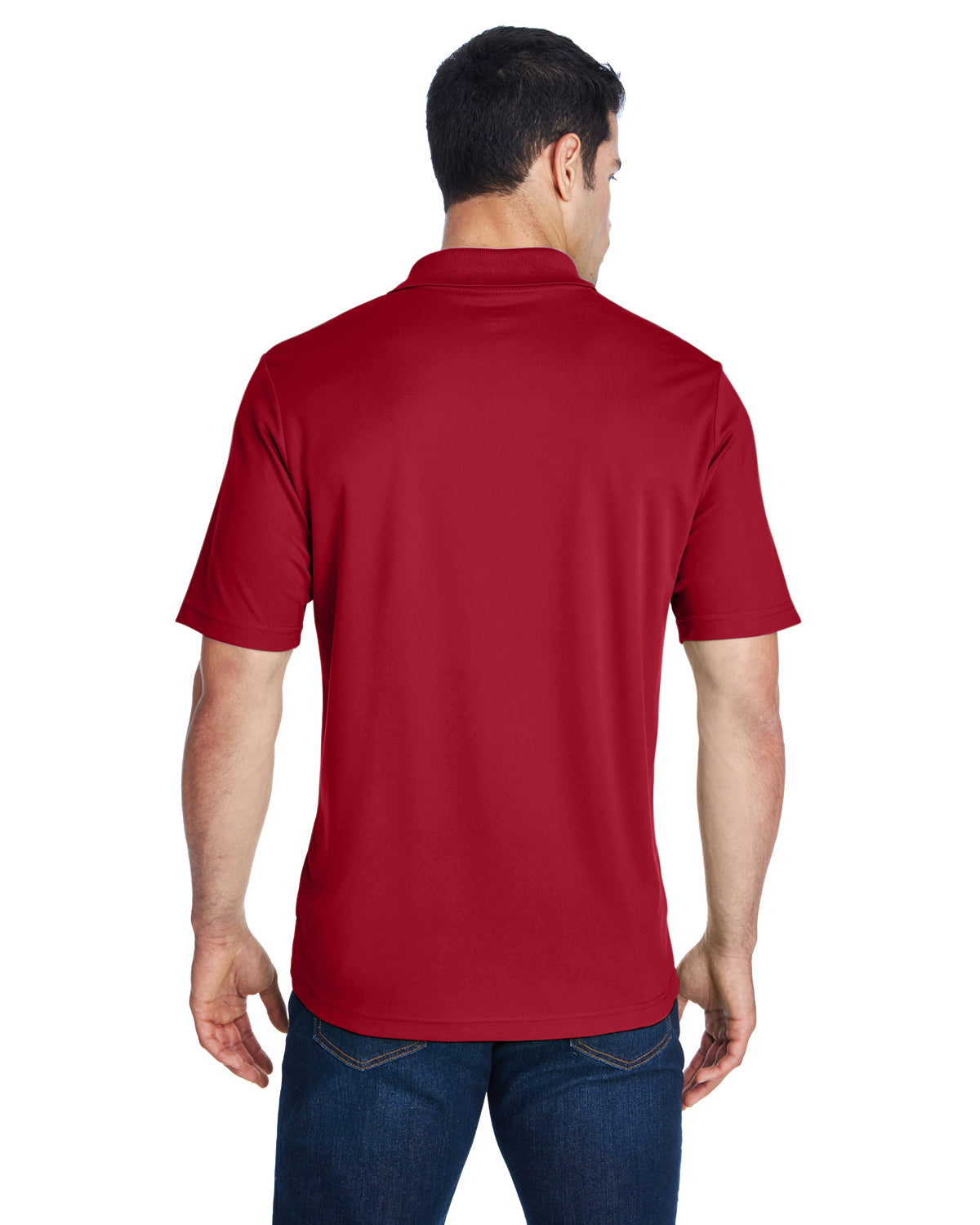 Men's Origin Performance Piqué Polo - Classic Red