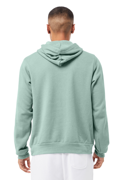 Unisex Sponge Fleece Pullover Hoodie - Dusty Blue