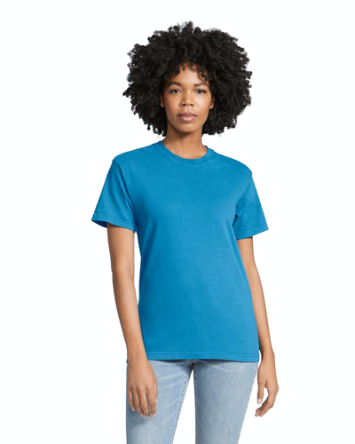 Unisex Heavyweight RS T-Shirt - Royal Caribe