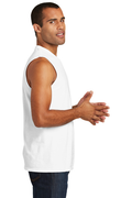 Unisex V.I.T Muscle Tank - White