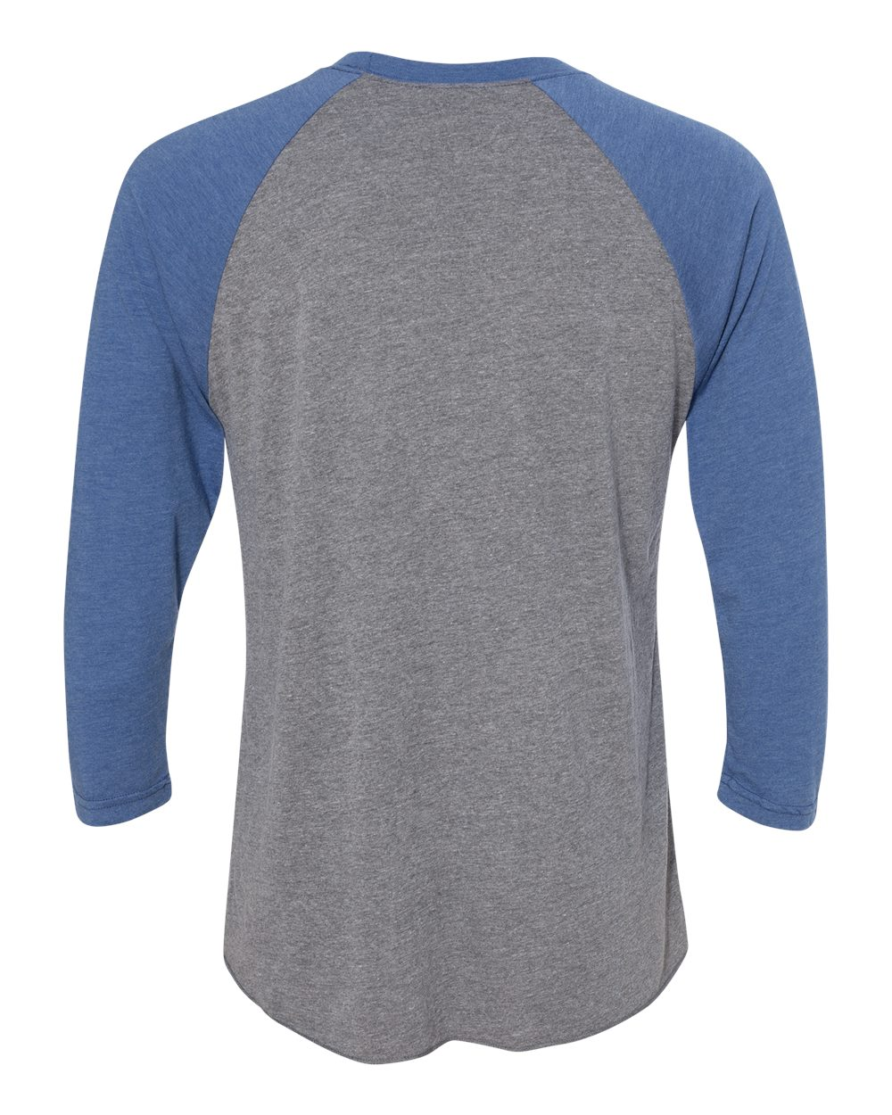 Unisex Triblend 3/4-Sleeve Raglan - Vintage Royal / Premium Heather
