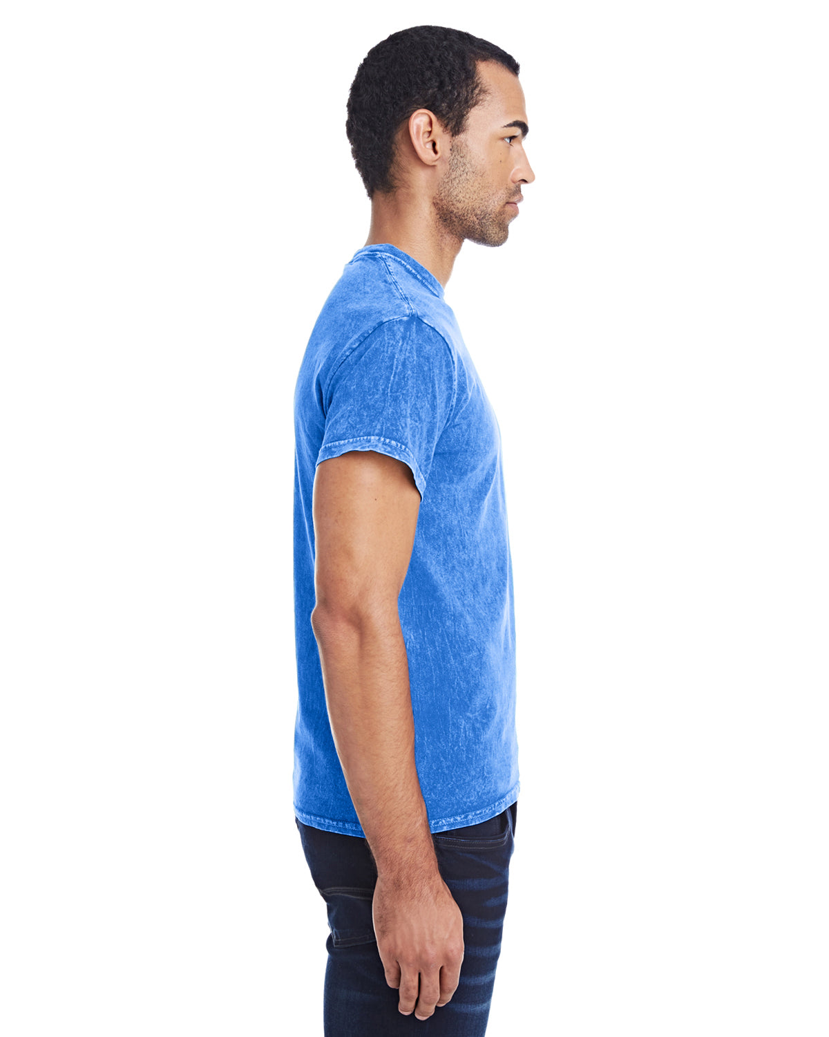 Unisex 100% Cotton Vintage Wash T-Shirt - Mineral Royal