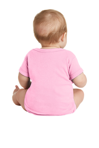 Infant Baby Rib Bodysuit - Pink