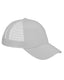 Big Accessories BX019 - 6-Panel Structured Trucker Cap - Light Gray