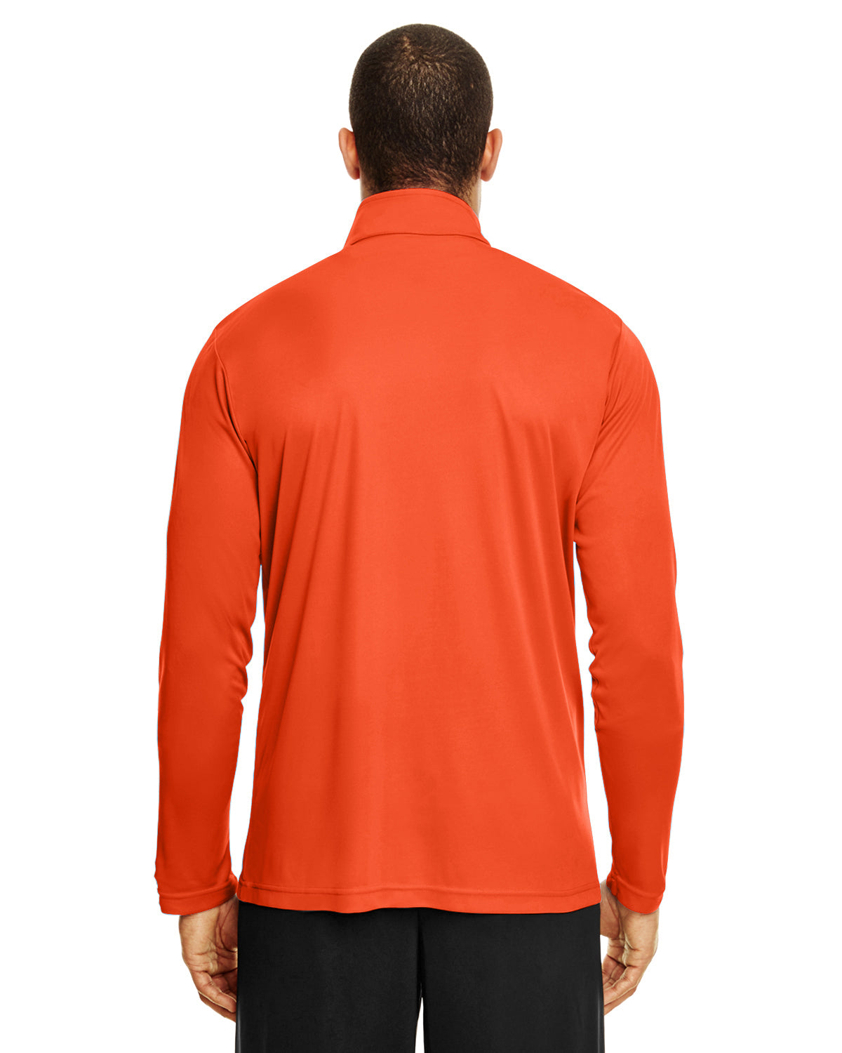 Men's Zone Performance Quarter-Zip - Sport Orange