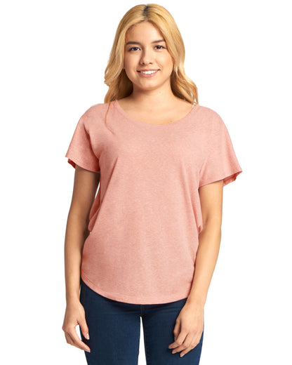 Women's Triblend Dolman - Desert Pink