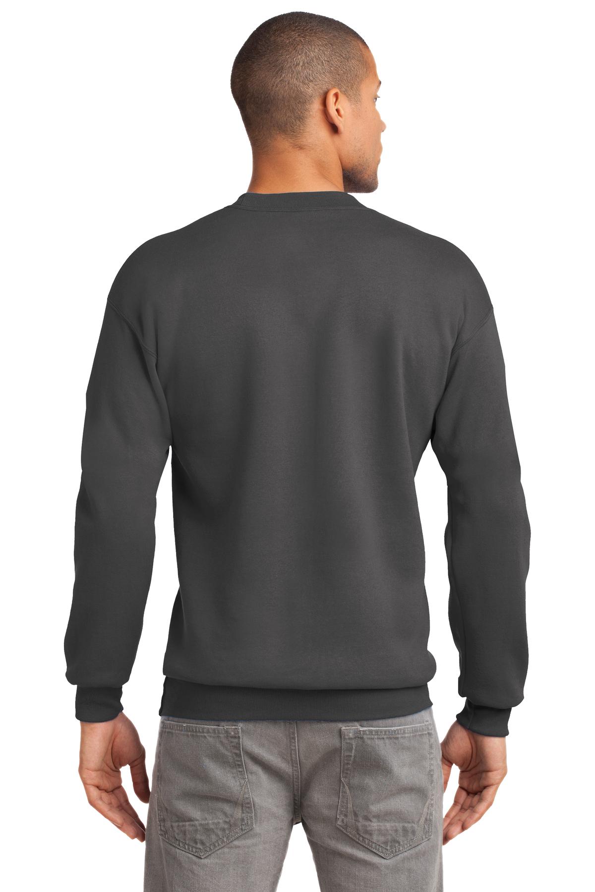 Unisex Tall Essential Fleece Crewneck Sweatshirt - Charcoal
