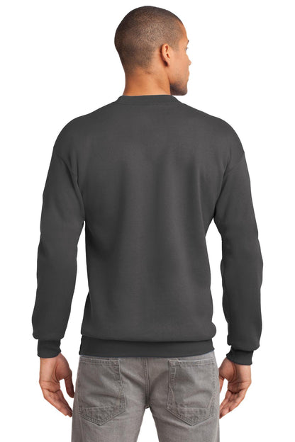 Unisex Tall Essential Fleece Crewneck Sweatshirt - Charcoal