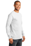 Unisex Long Sleeve Essential Tee - White