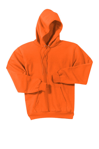 Unisex Tall Essential Fleece Pullover Hoodie - Safety Orange