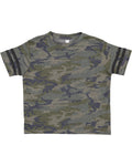 Toddler Football T-Shirt - Vintage Camo / Vintage Smoke