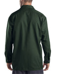 Unisex Long-Sleeve Work Shirt - Hunter Green