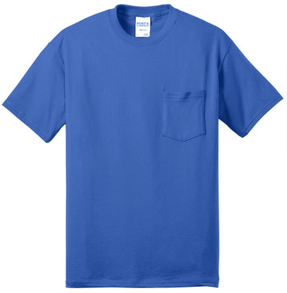 Unisex Core Blend Pocket Tee - Royal