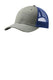 Port Authority C112 - Snapback Trucker Cap - Heather Gray / Pa Blue