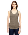 Women's Triblend Racerback Tank - Heather Slate