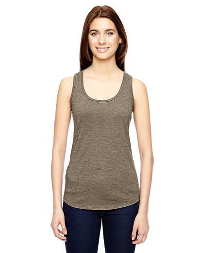 Women's Triblend Racerback Tank - Heather Slate