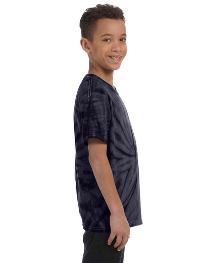 Youth 100% Cotton Spider T-Shirt - Spider Navy