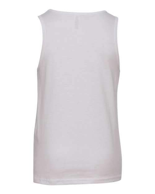 BELLA + CANVAS 3480Y White — back