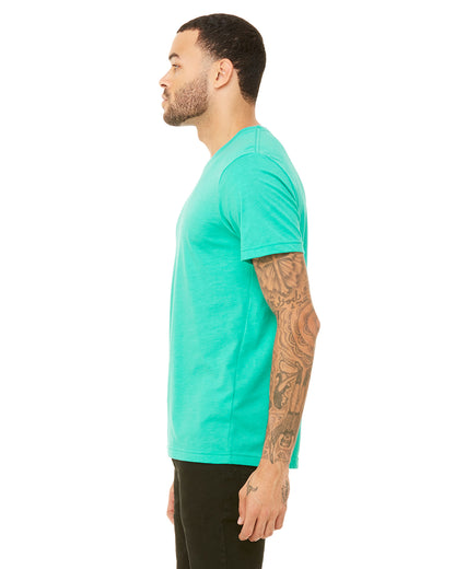 Unisex Heather CVC T-Shirt - Heather Sea Green