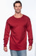 Hanes 5286 - Essential-T Long Sleeve Tee - Deep Red
