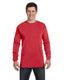 Comfort Colors C6014 - Unisex Heavyweight RS Long-Sleeve T-Shirt - Red