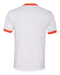 Augusta Sportswear 710 White/ Orange — back