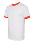 Augusta Sportswear 710 White/ Orange — side
