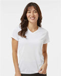 Augusta Sportswear 1790 White — on model front