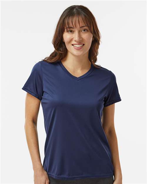 Augusta Sportswear 1790 Navy — on model front