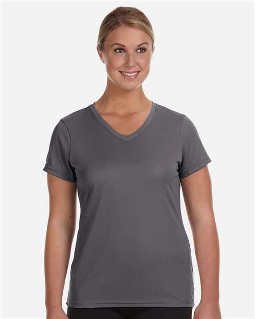 Augusta Sportswear 1790 Graphite — on model front