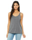Bella + Canvas 8838 - Women's Slouchy Tank - Gray Triblend