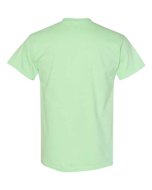 Gildan 5000 Mint Green — back