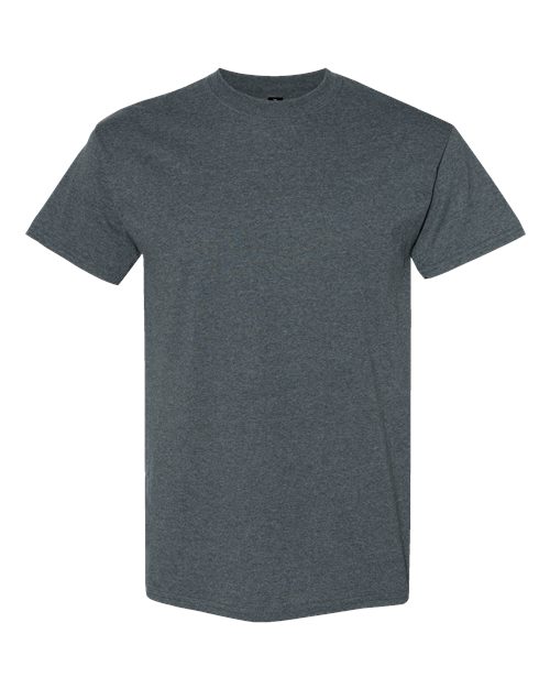 Gildan 5000 Dark Heather — front