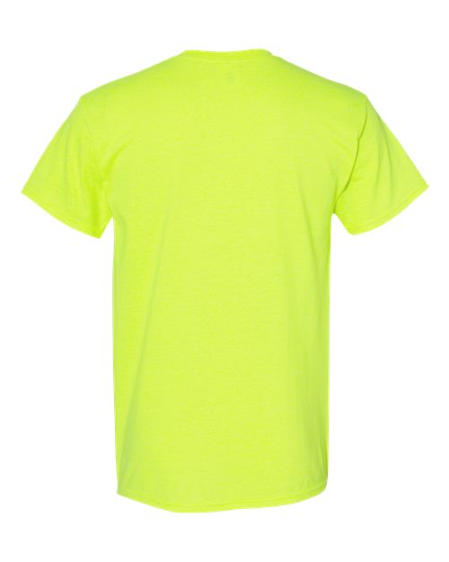 Gildan 5000 Safety Green — back