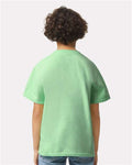 Gildan 2000B Mint Green — on model back