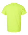 Gildan 2000T Safety Green — back