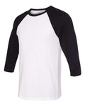 BELLA + CANVAS 3200 White/ Black — side