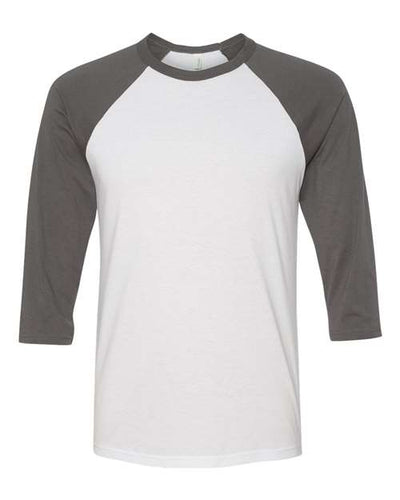 BELLA + CANVAS 3200 White/ Asphalt — front