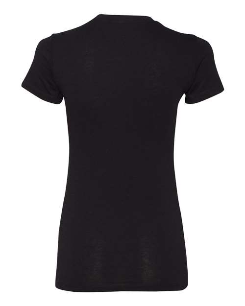 BELLA + CANVAS 6004 Solid Black Blend — back