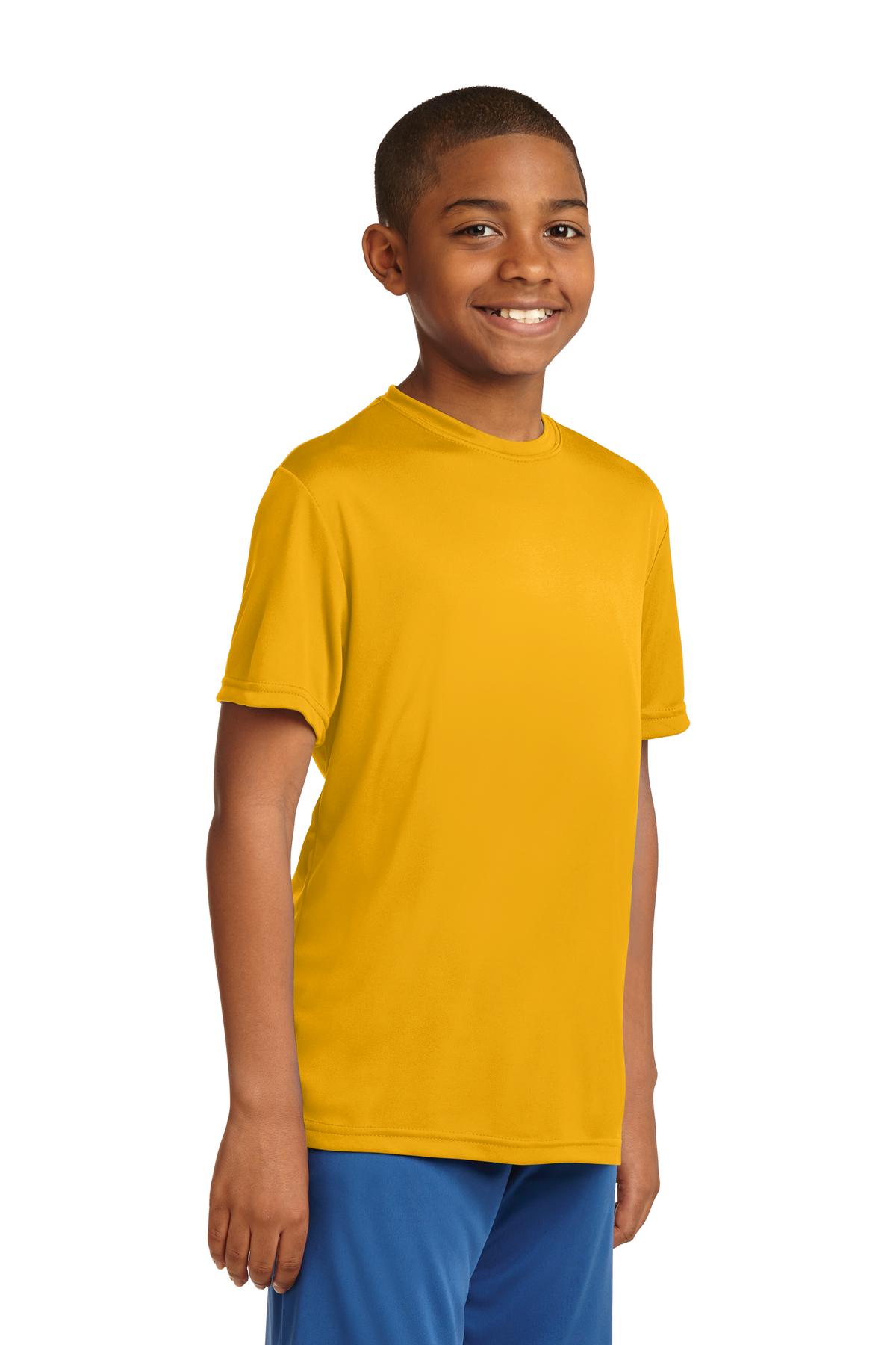 Youth PosiCharge Competitor Tee - Gold