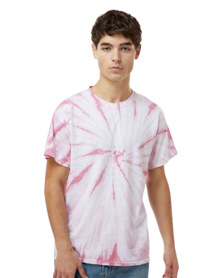 Cyclone Pinwheel Short Sleeve T-Shirt - Rose