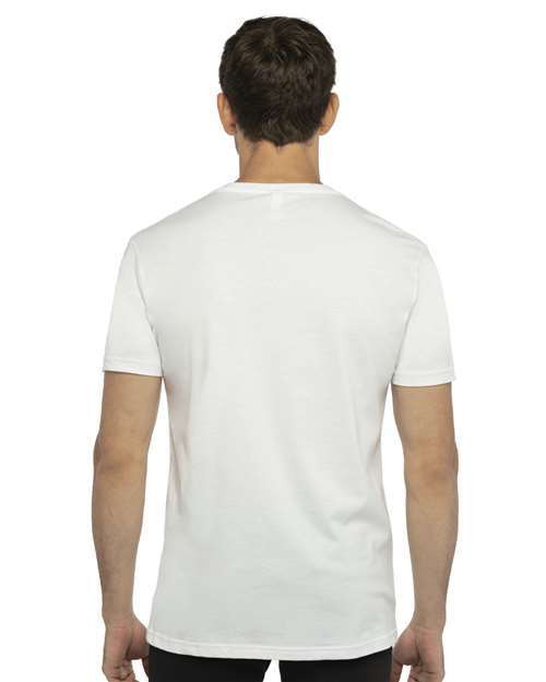 Next Level 3200 White — on model back