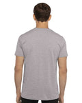 Next Level 3200 Heather Grey — on model back